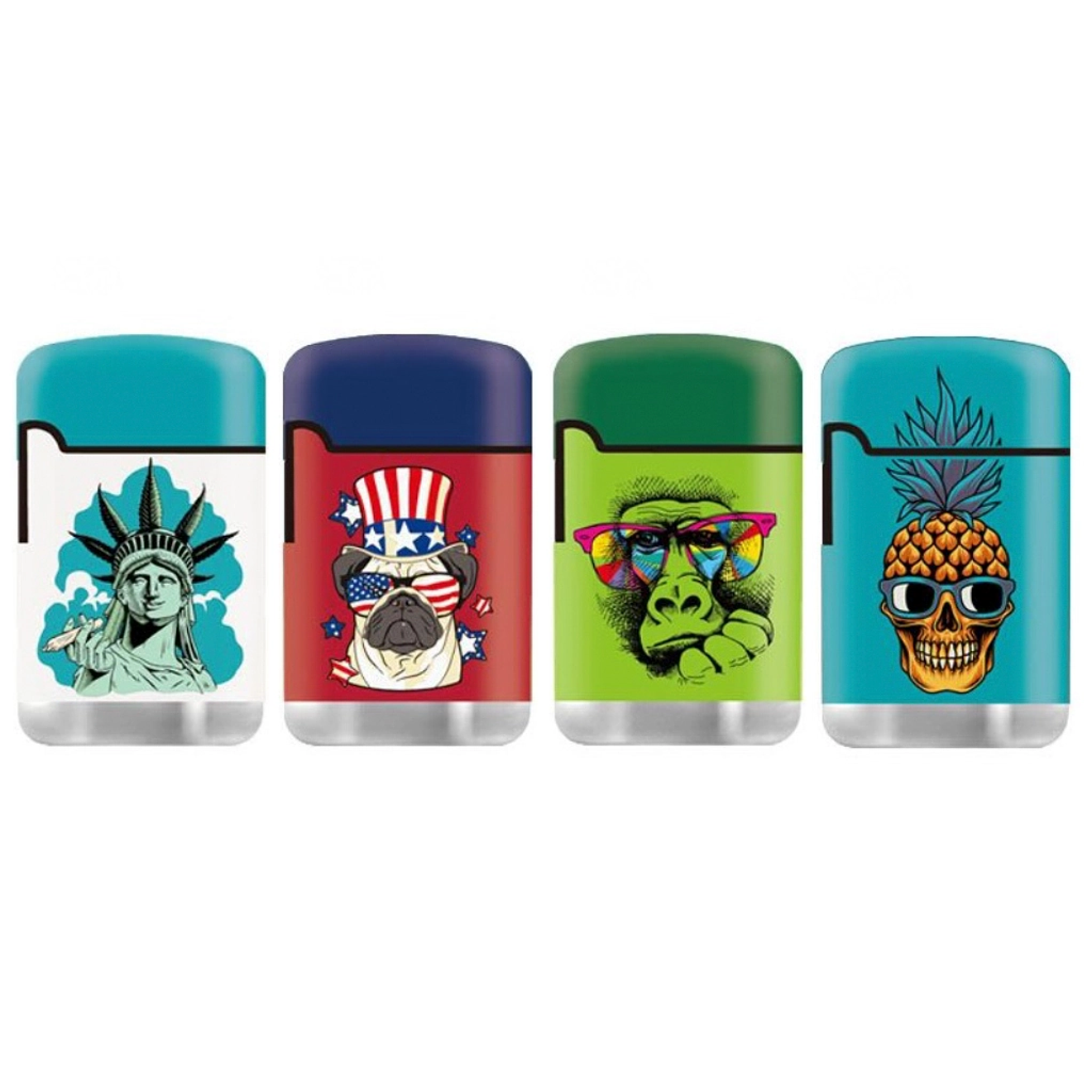 Zengaz Encendedor Soplete Unique Faces 1