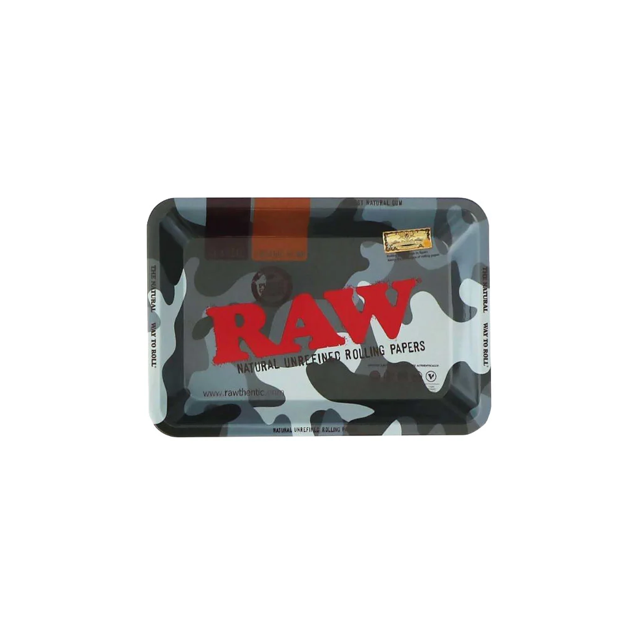 Bandeja RAW metálica Camo Silver - Mini 1