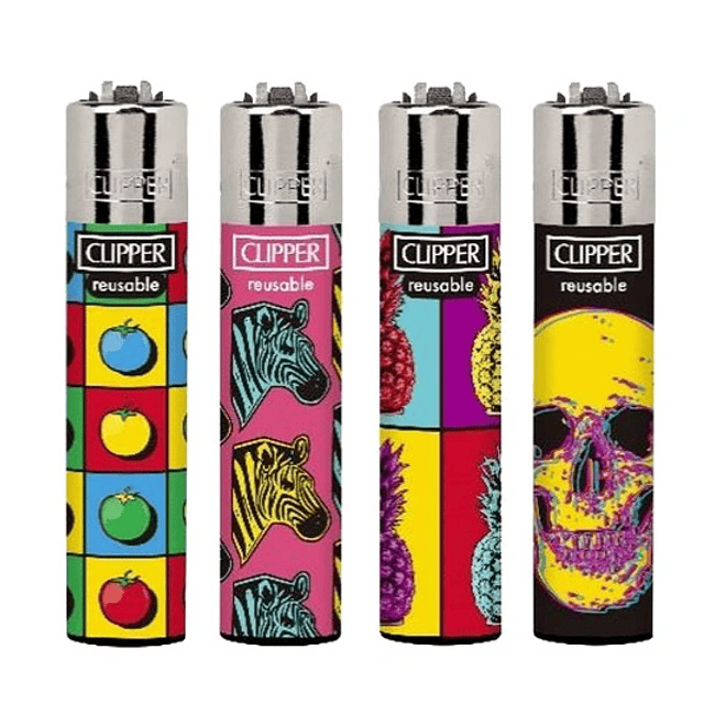 Encendedor Clipper Modern Art 4 1