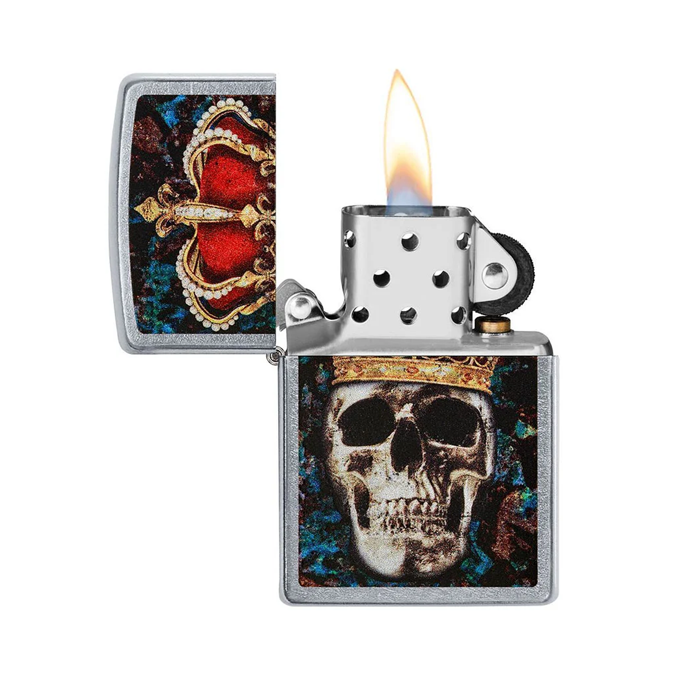 Encendedor Zippo Skull King Design 2