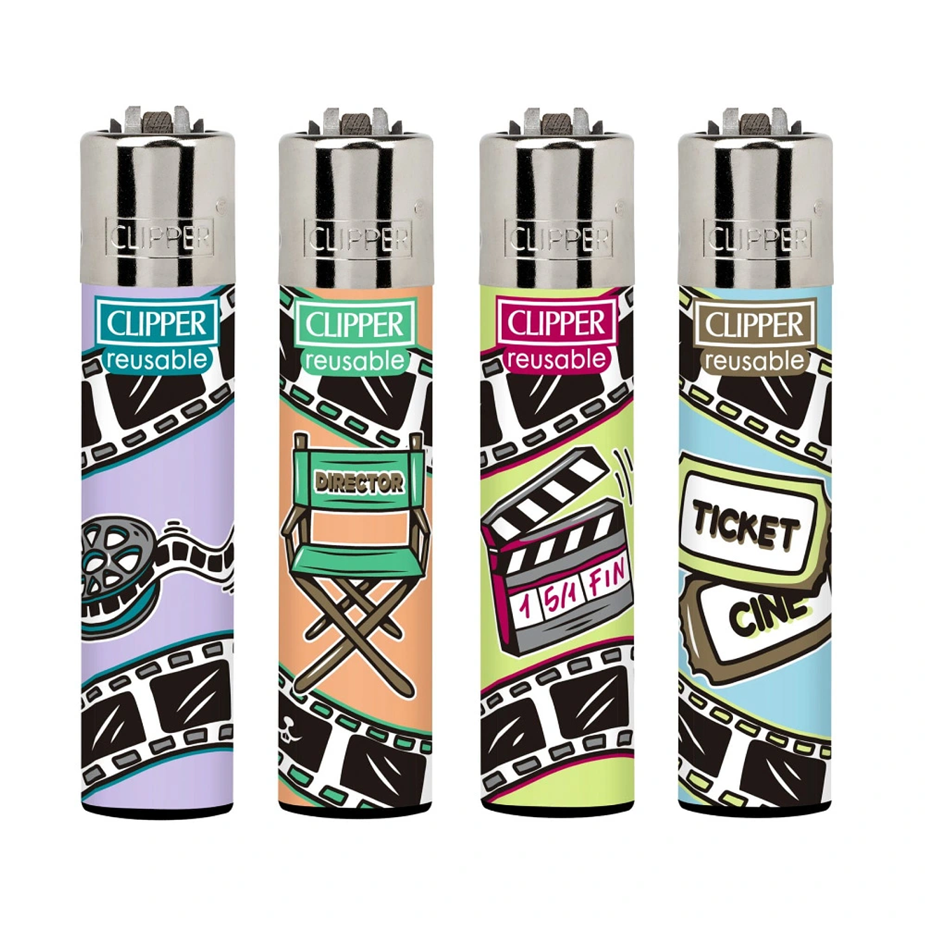 Encendedor Clipper Wall Of Fame 2 1