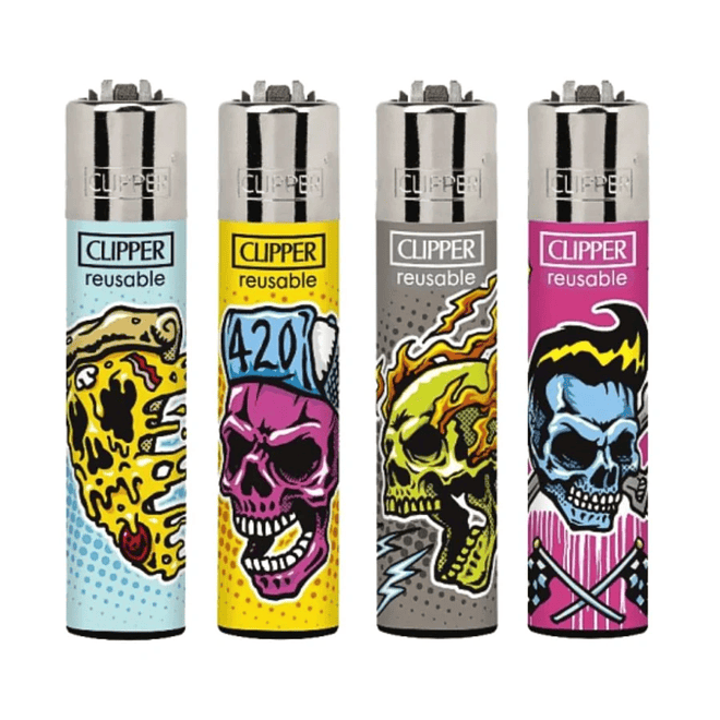 Encendedor Clipper Living Skull 2A 1
