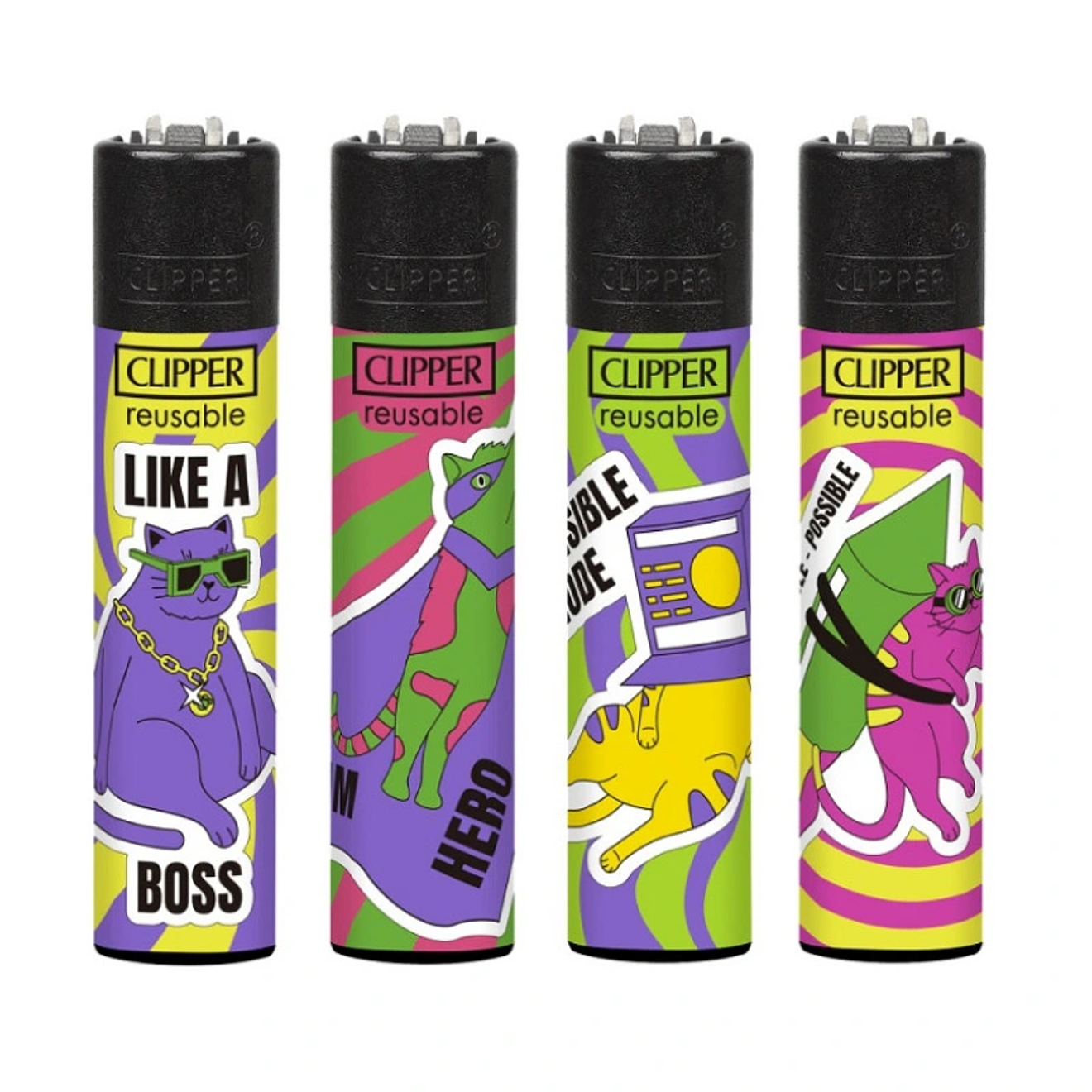 Encendedor Clipper Cat Rules 1