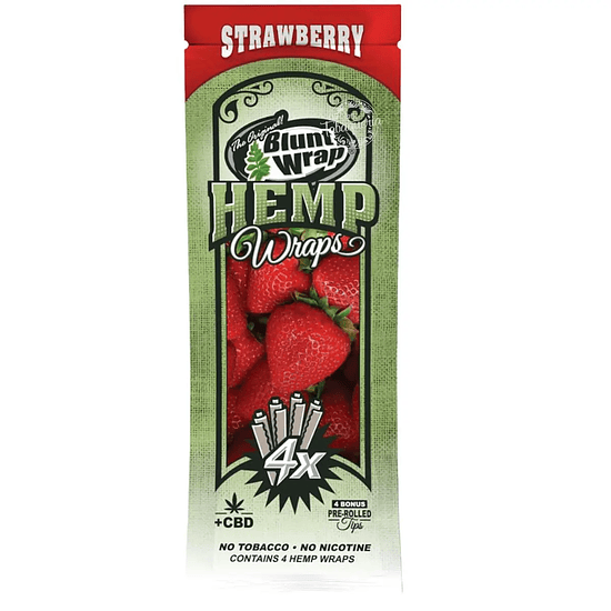 Blunt Wraps Hemp x4 - Sabores  5