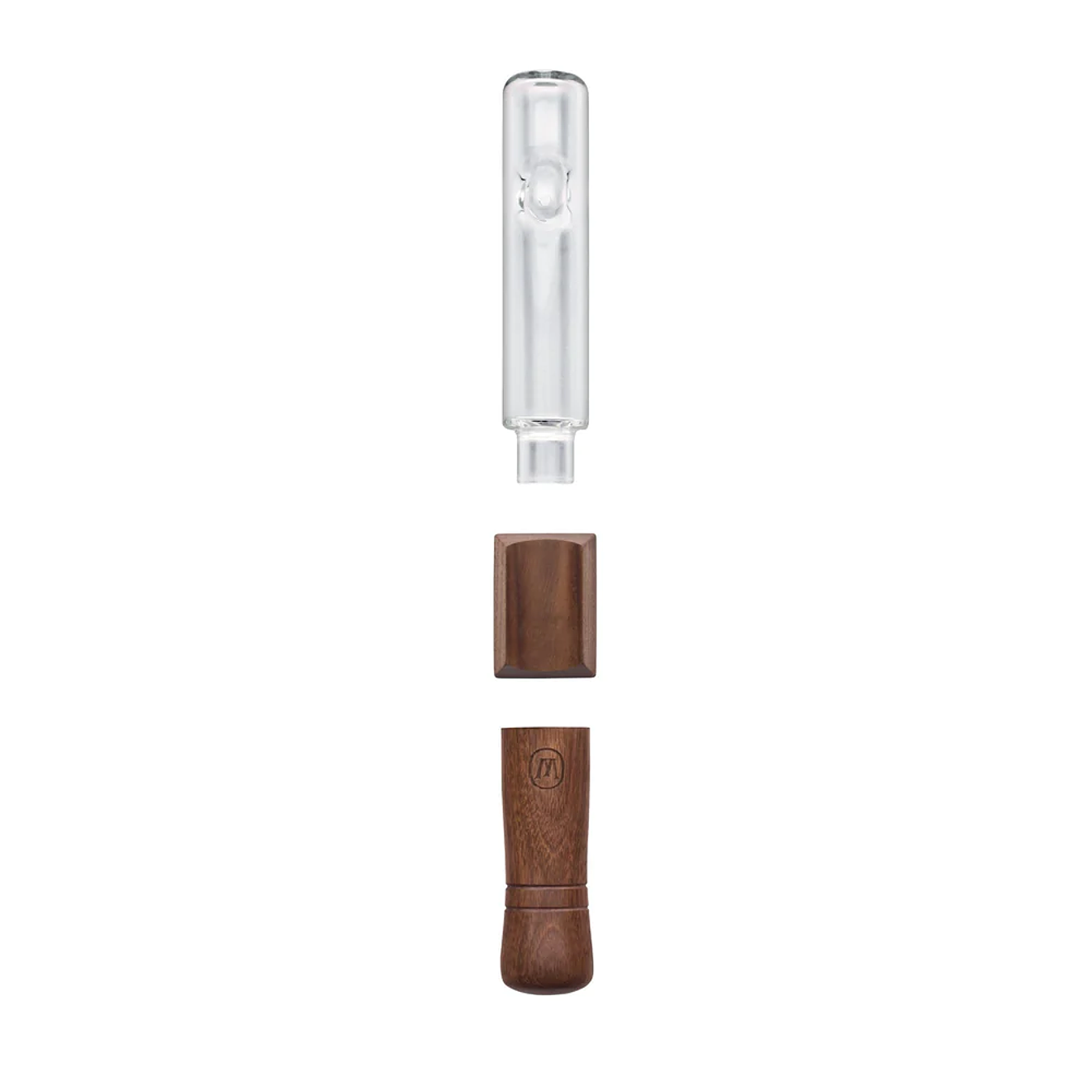 Marley Natural Pipa Steamroller Glass & Walnut 3