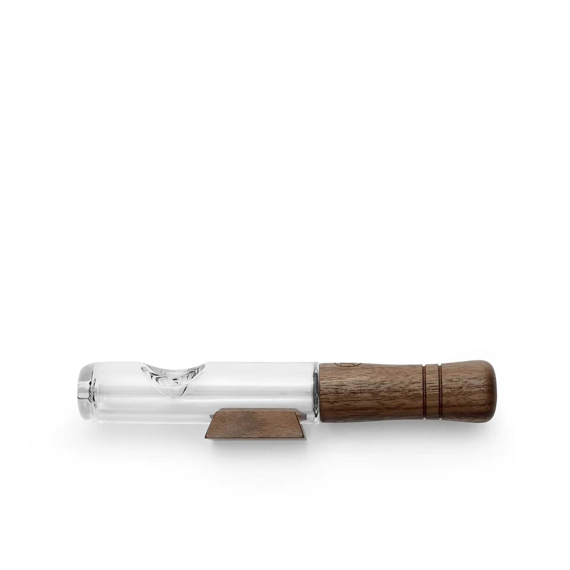 Marley Natural Pipa Steamroller Glass & Walnut 1