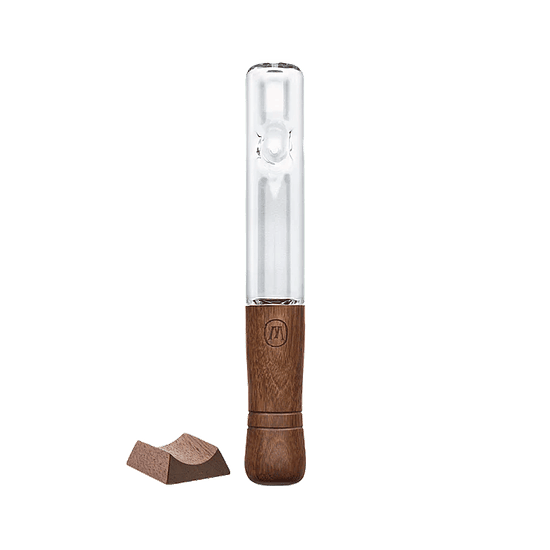 Marley Natural Pipa Steamroller Glass & Walnut 2