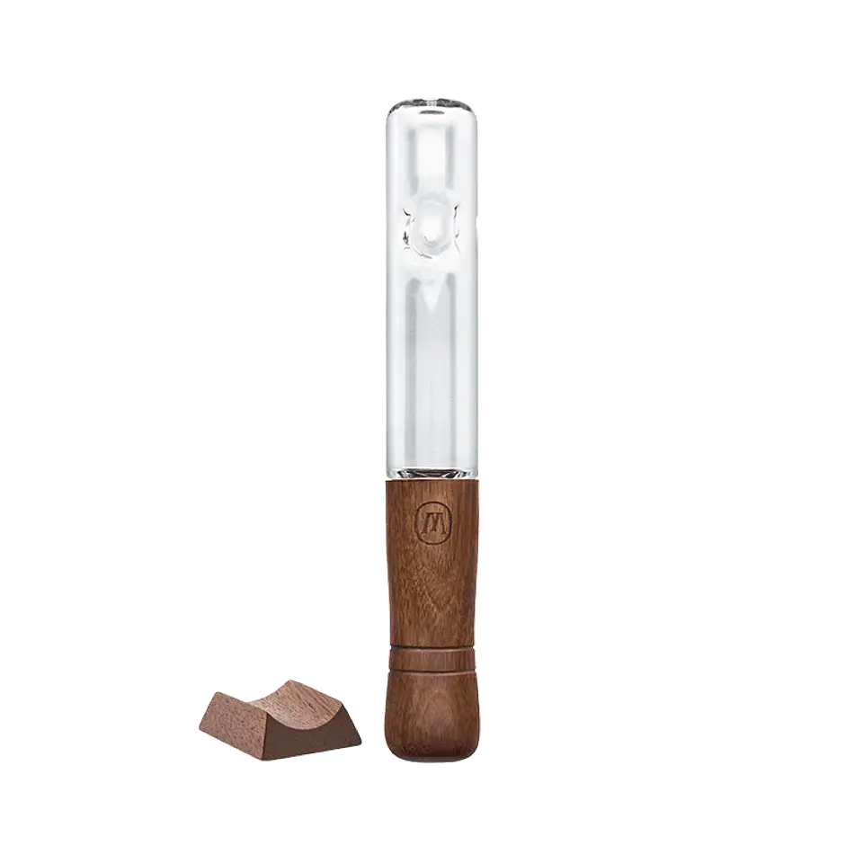 Marley Natural Pipa Steamroller Glass & Walnut 2