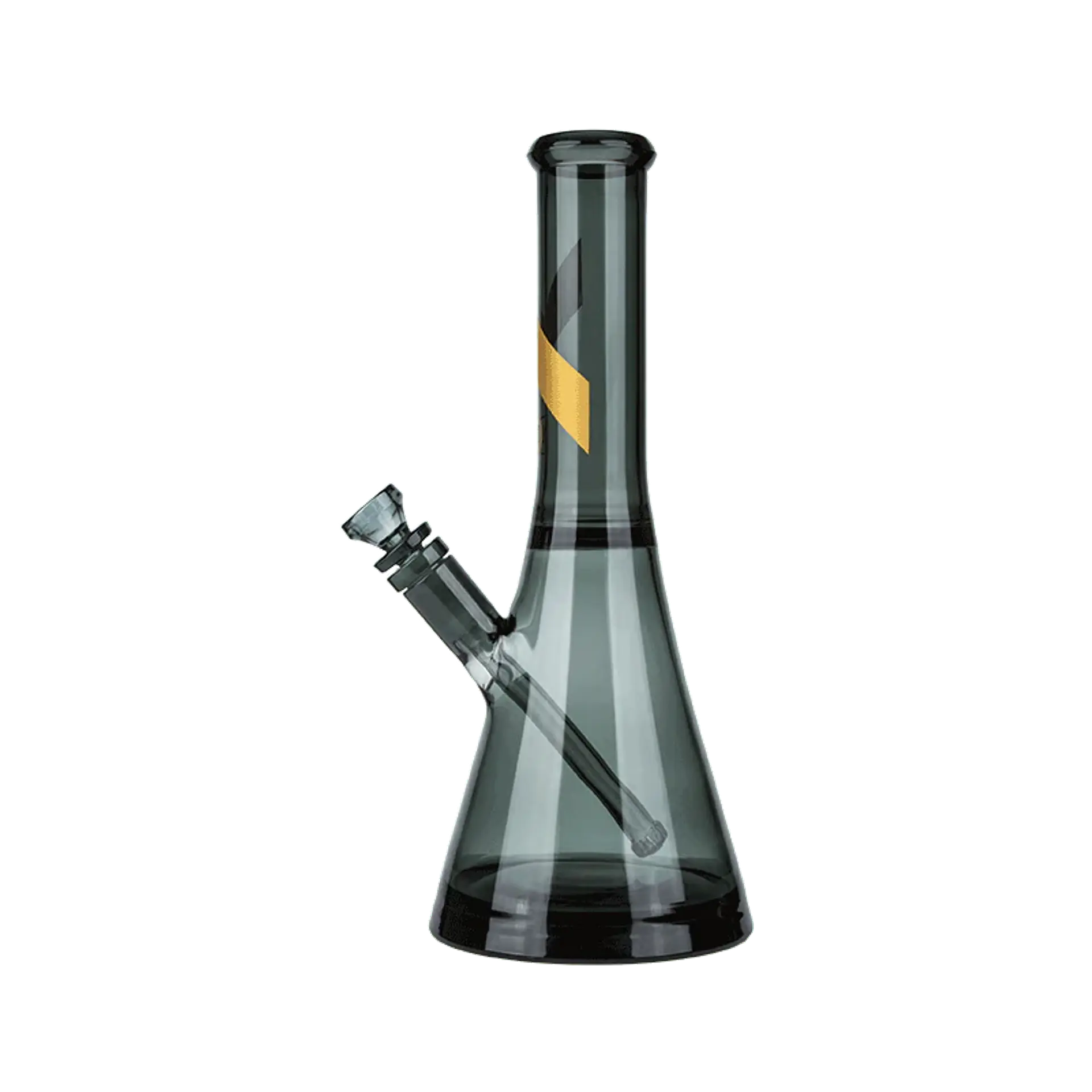 Marley Natural Bong Smoked Glass Gold Stripe Decal 1