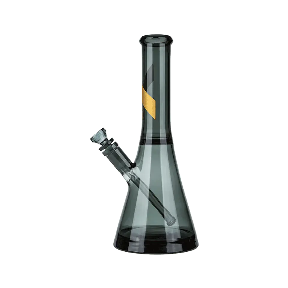 Marley Natural Bong Smoked Glass Gold Stripe Decal 1