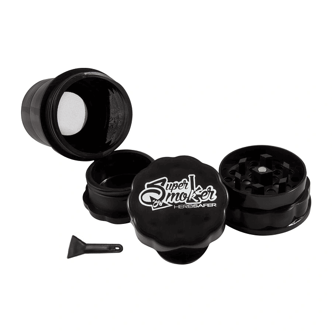 SuperSmoker Moledor SuperHerb Safer Negro 60mm 2