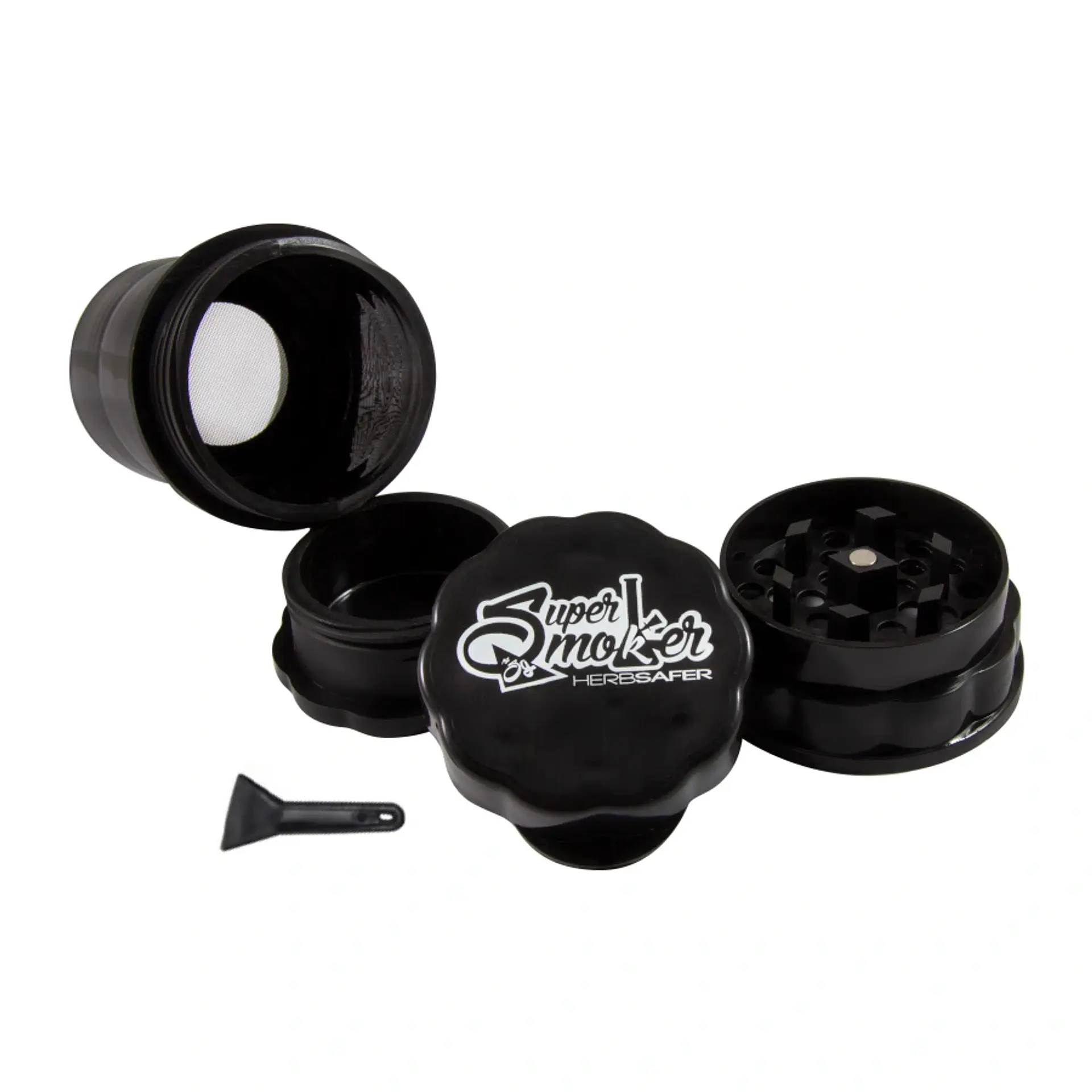 SuperSmoker Moledor SuperHerb Safer Negro 60mm 2