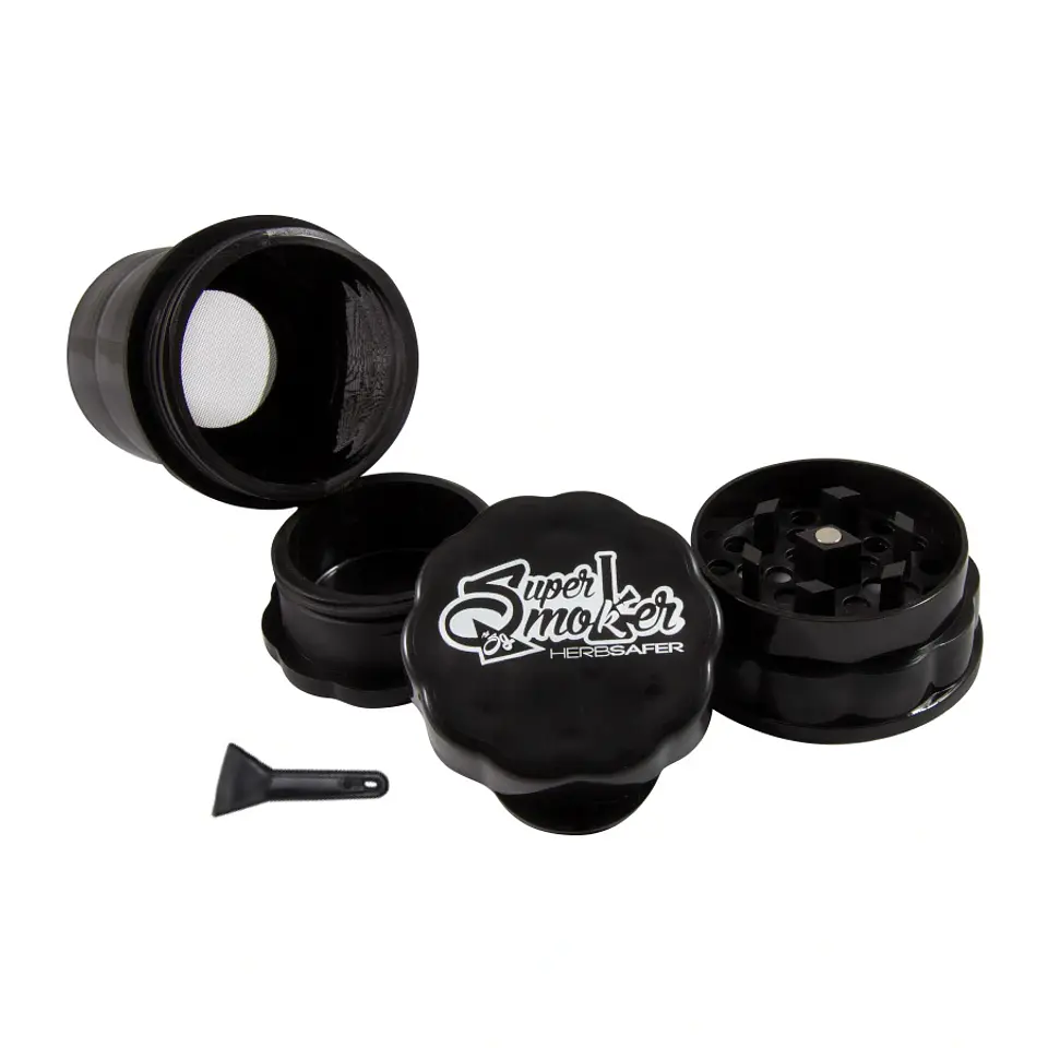 SuperSmoker Moledor SuperHerb Safer Negro 60mm 2