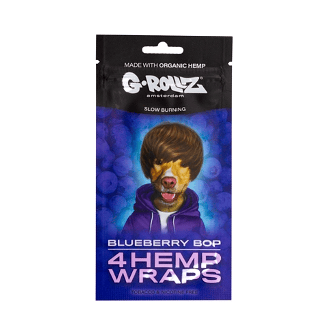 G-Rollz Blunt Hemp Wrap x4 - Slow Burning 1