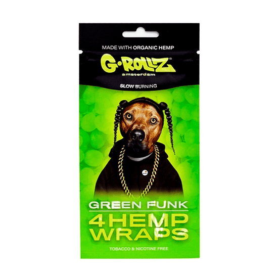 G-Rollz Blunt Hemp Wrap x4 - Slow Burning 4