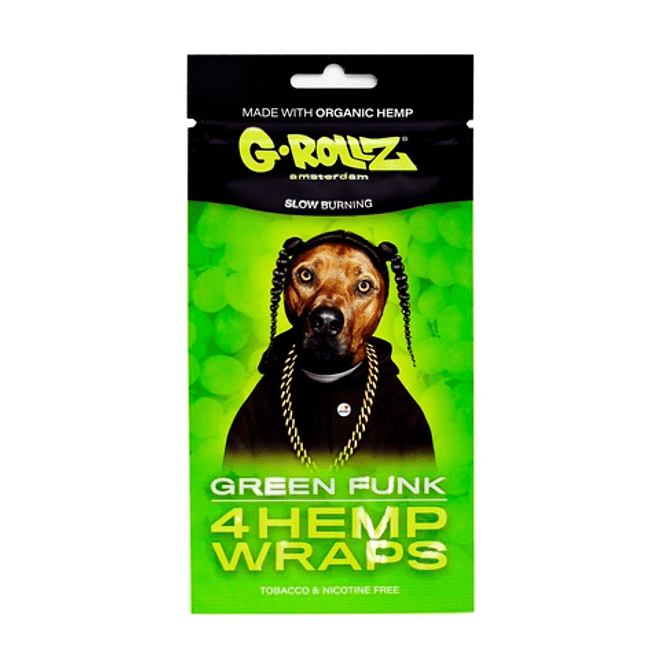 G-Rollz Blunt Hemp Wrap x4 - Slow Burning 4