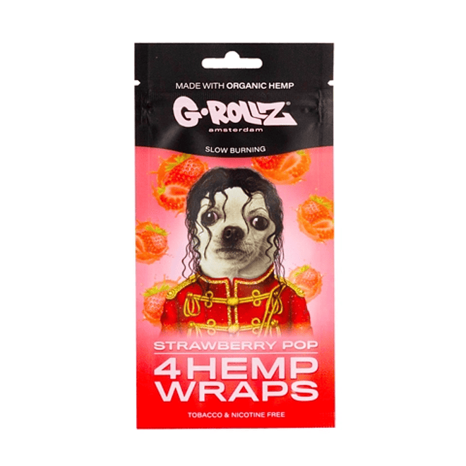 G-Rollz Blunt Hemp Wrap x4 - Slow Burning 3