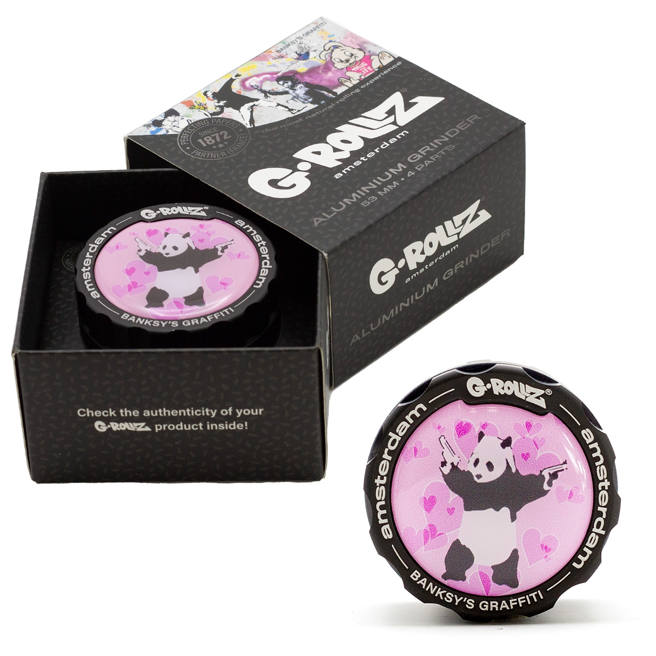 G-Rollz Moledor Banksy Panda 53mm 1