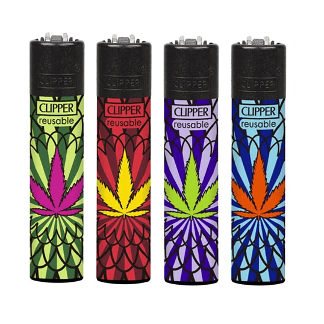 Encendedor Clipper Hypnotic Leaves 1