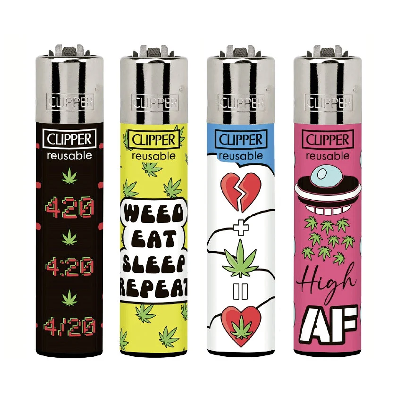 Encendedor Clipper Weed Tricks 1