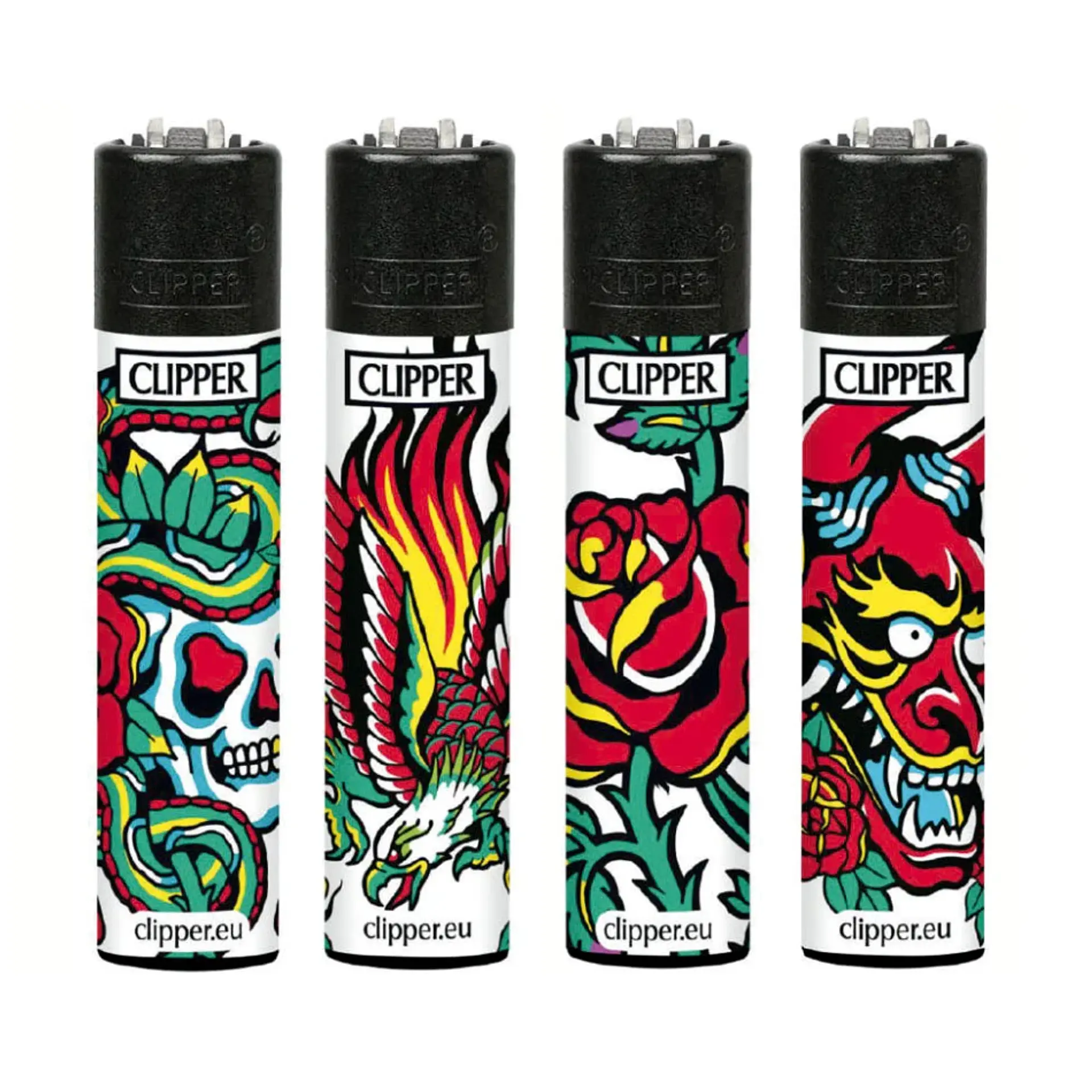 Encendedor Clipper Hard Tattoo 1