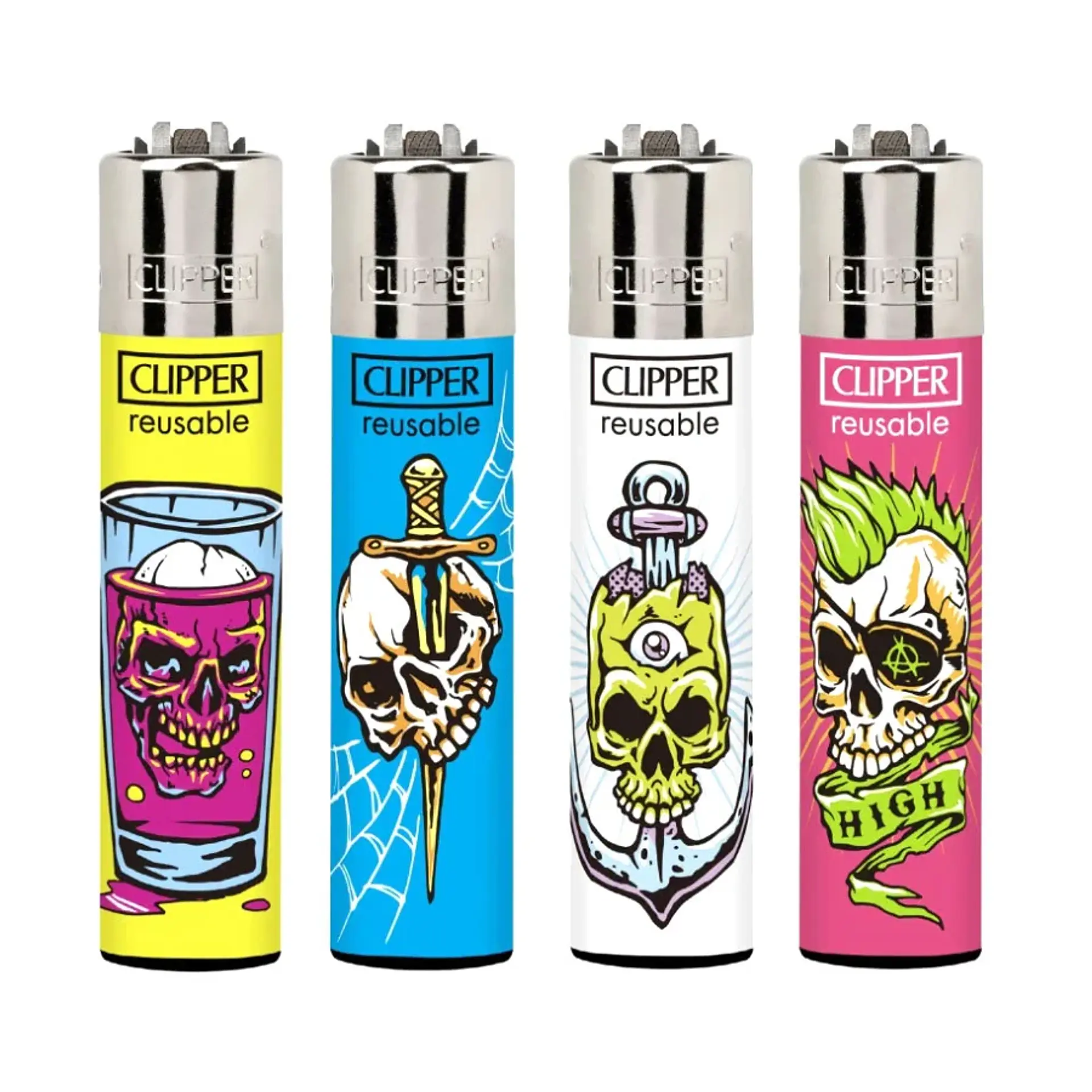 Encendedor Clipper Bone Portraits 1