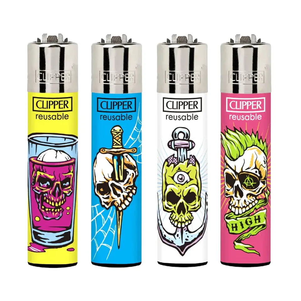 Encendedor Clipper Bone Portraits 1