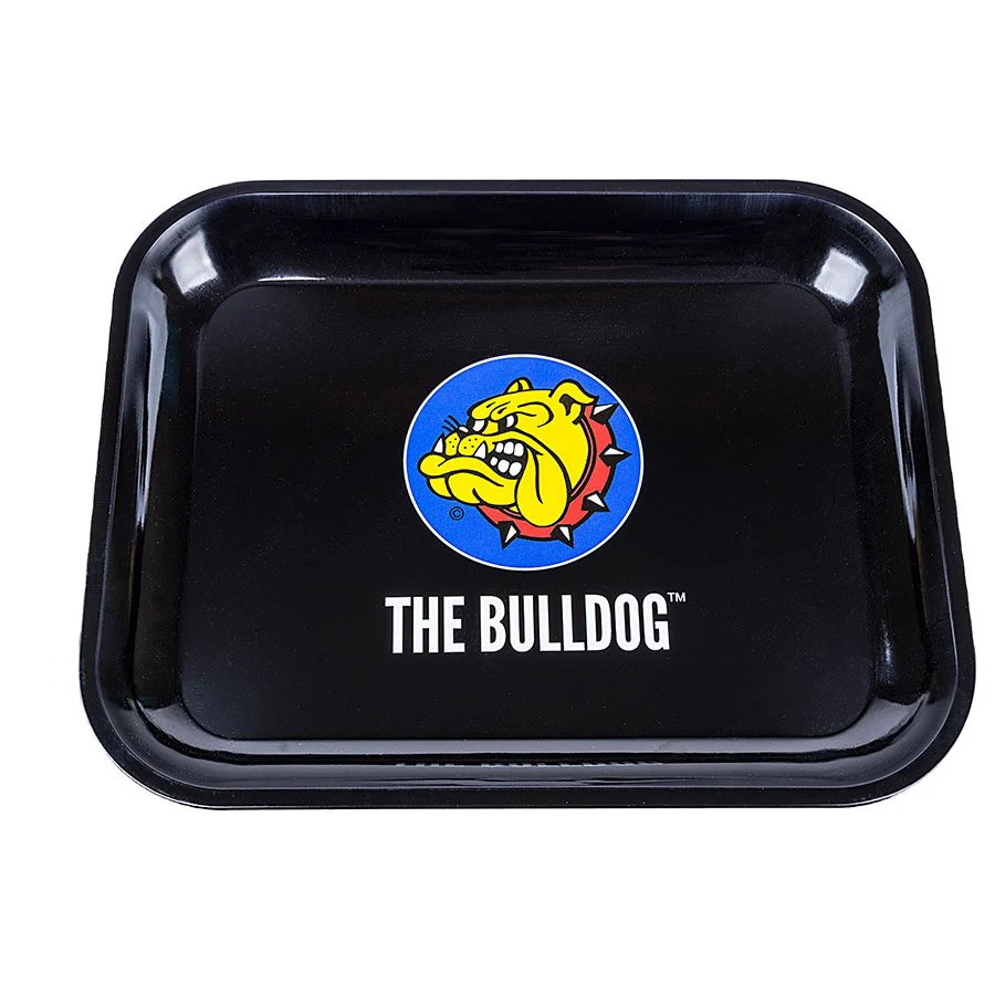 Bandeja Bulldog metálica logo - Grande