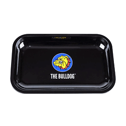 Bandeja Bulldog metálica logo - Mediana