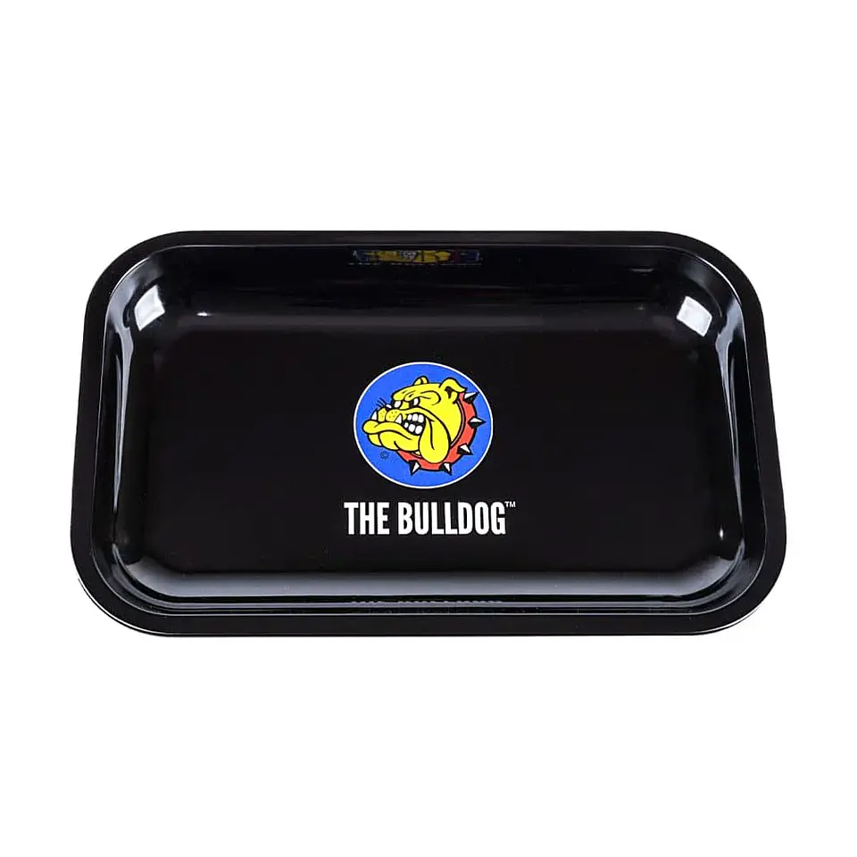 Bandeja Bulldog metálica logo - Mediana 1