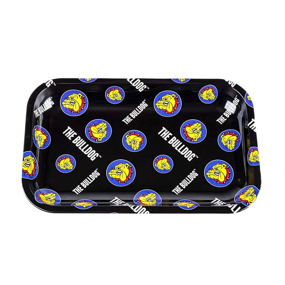 Bandeja Bulldog metálica varios logos - Mediana