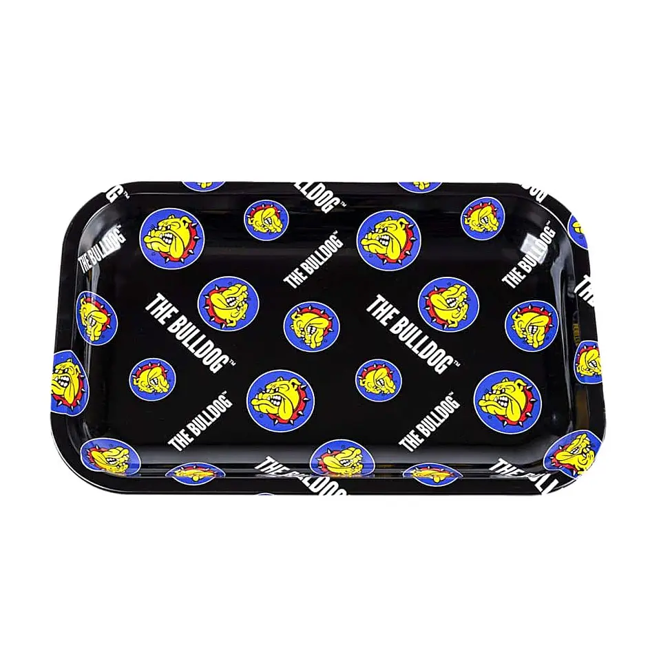Bandeja Bulldog metálica varios logos - Mediana 1