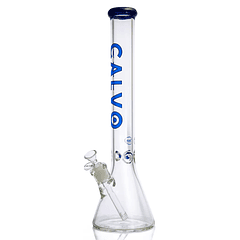Calvo Glass Bong Beaker Lite 45cm - Blue