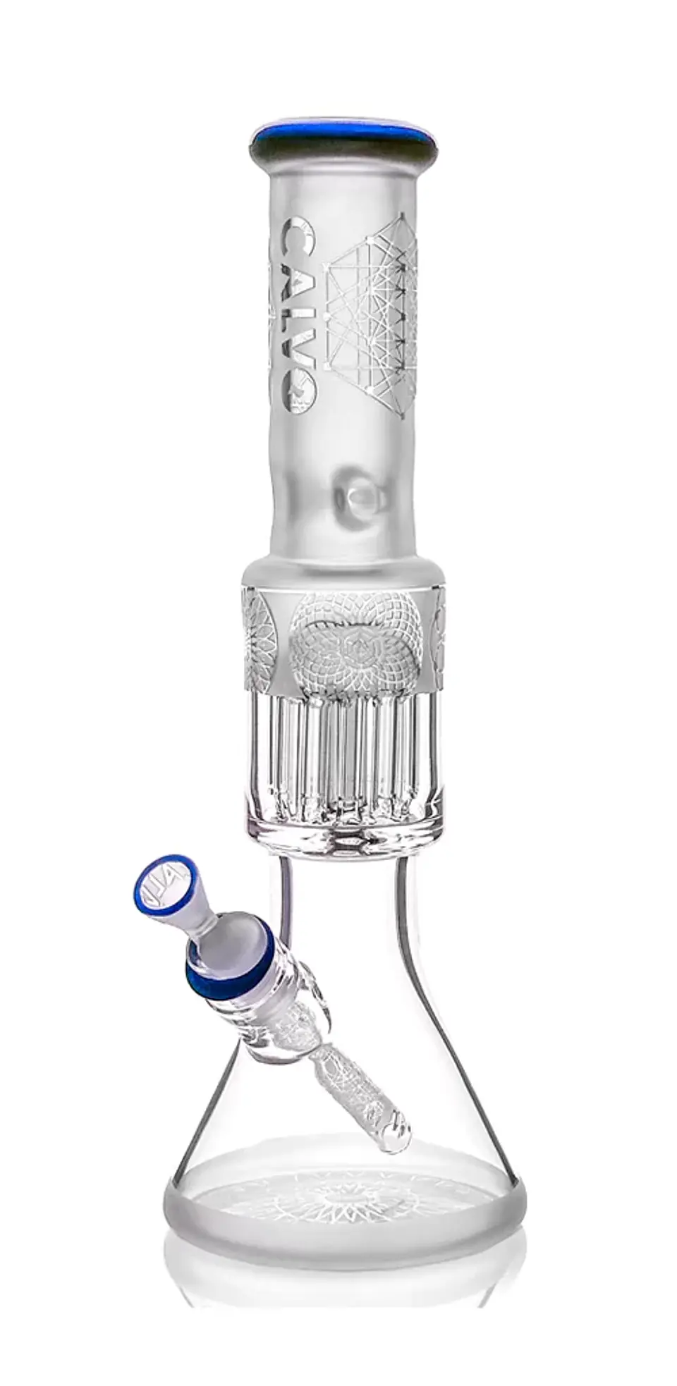 Calvo Glass Bong Sandblasted Beaker 40cm  1