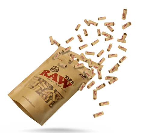 Bolsa RAW de 200 Tips Pre-enroladas