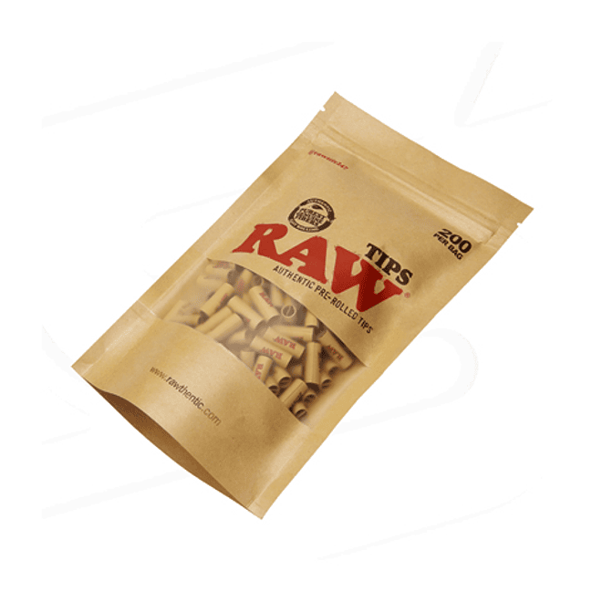 Bolsa RAW de 200 Tips Pre-enroladas 4