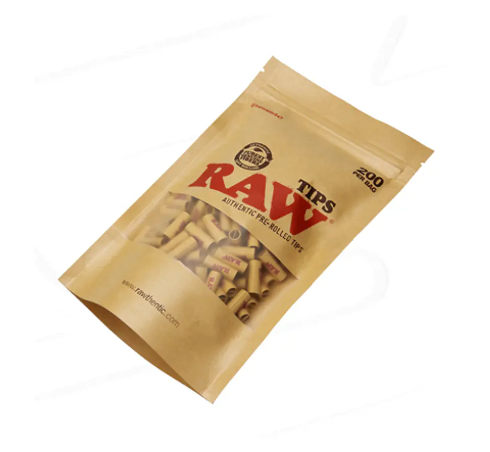 Bolsa RAW de 200 Tips Pre-enroladas 4
