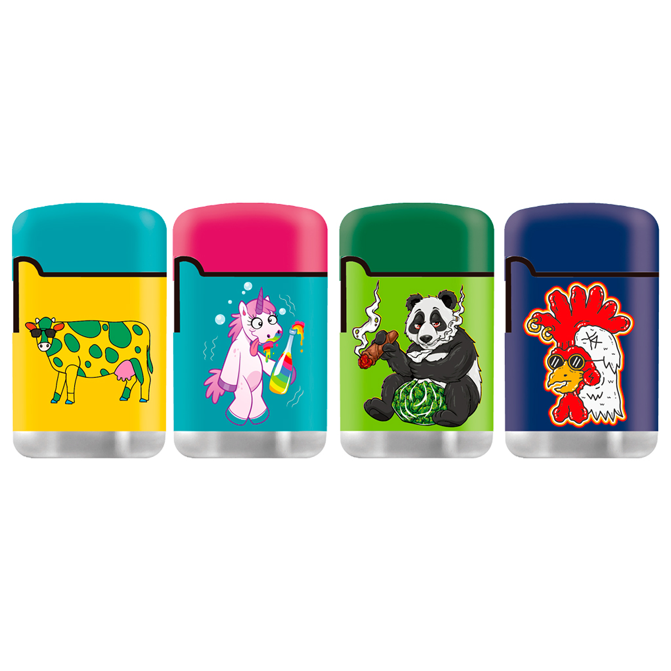 Zengaz Encendedor Soplete Crazy Animals 1