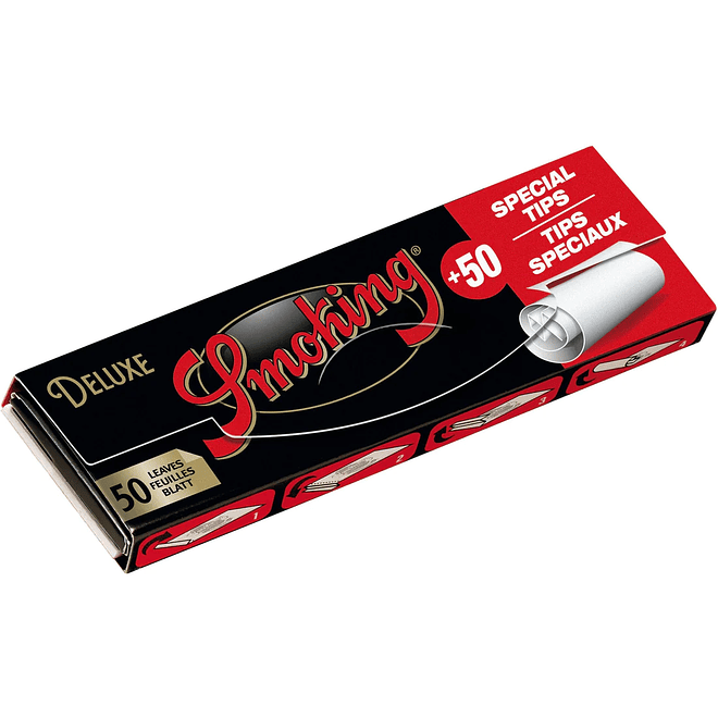 Smoking Papelillos Deluxe 1 1/4 + Tips 1