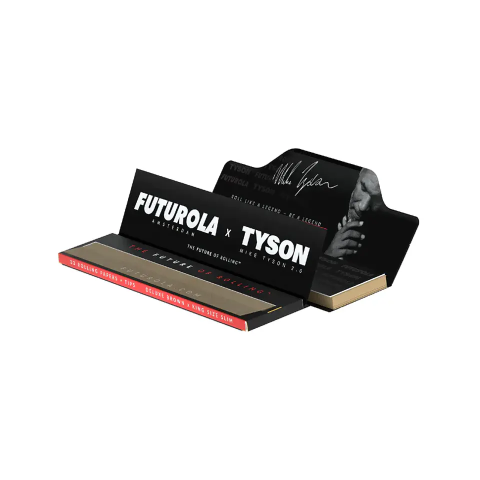 Futurola x Mike Tyson Papelillos King Size + Tips 1