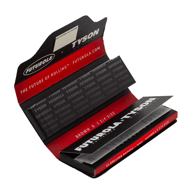 Futurola x Mike Tyson Papelillos 1 1/4 + Tips 1