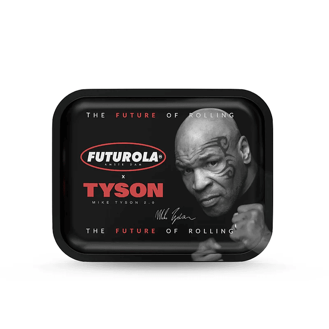 Futurola x Mike Tyson Bandeja Metálica Grande 1