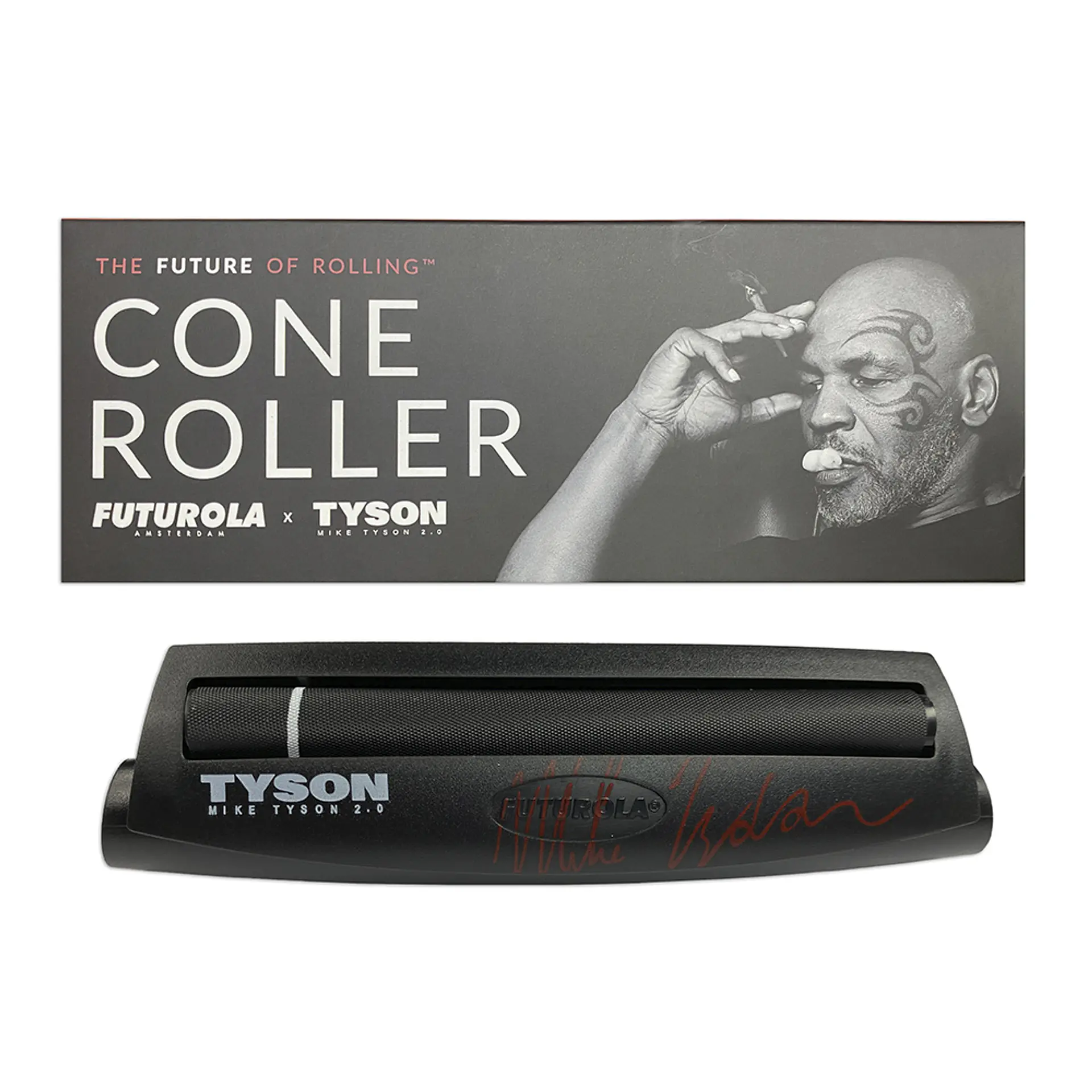 Futurola x Mike Tyson Máquina Enroladora de Conos King Size 1