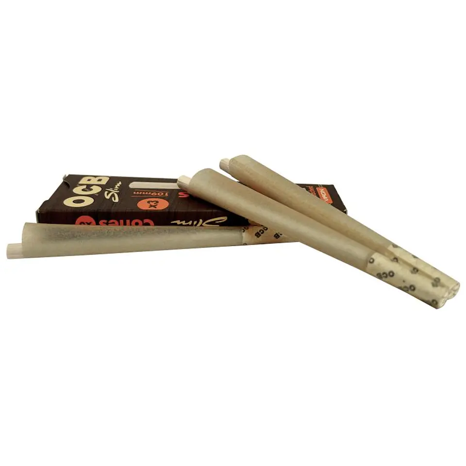 OCB 3 Conos Pre-enrolados King Size Virgin Slim 2