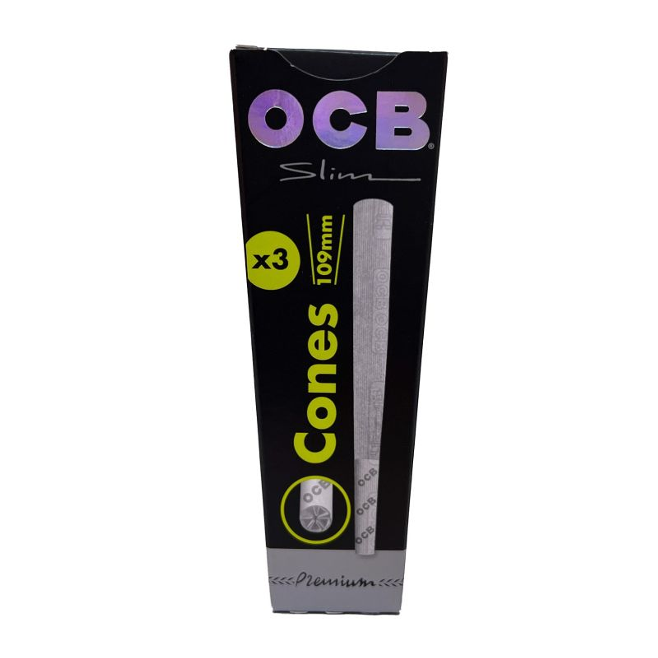 OCB 3 Conos Pre-enrolados King Size Premium Slim 1