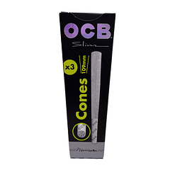 OCB 3 Conos Pre-enrolados King Size Premium Slim