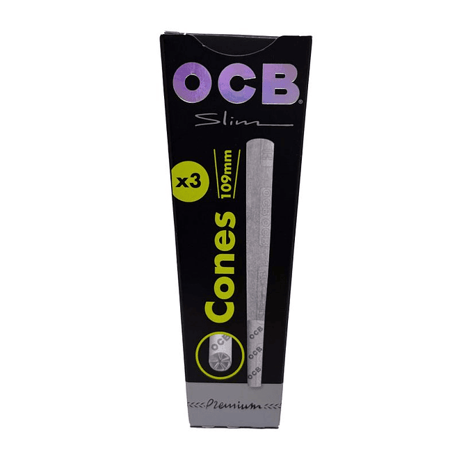 OCB 3 Conos Pre-enrolados King Size Premium Slim 1