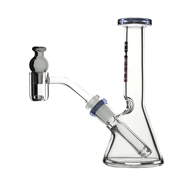 Bonglab Mini Beaker Bong 15 cm Kit Banger + Cap + Terp Balls 1