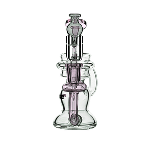 Bonglab Double Circuit Bong 14 cm Kit Banger + Cap + Terp Balls