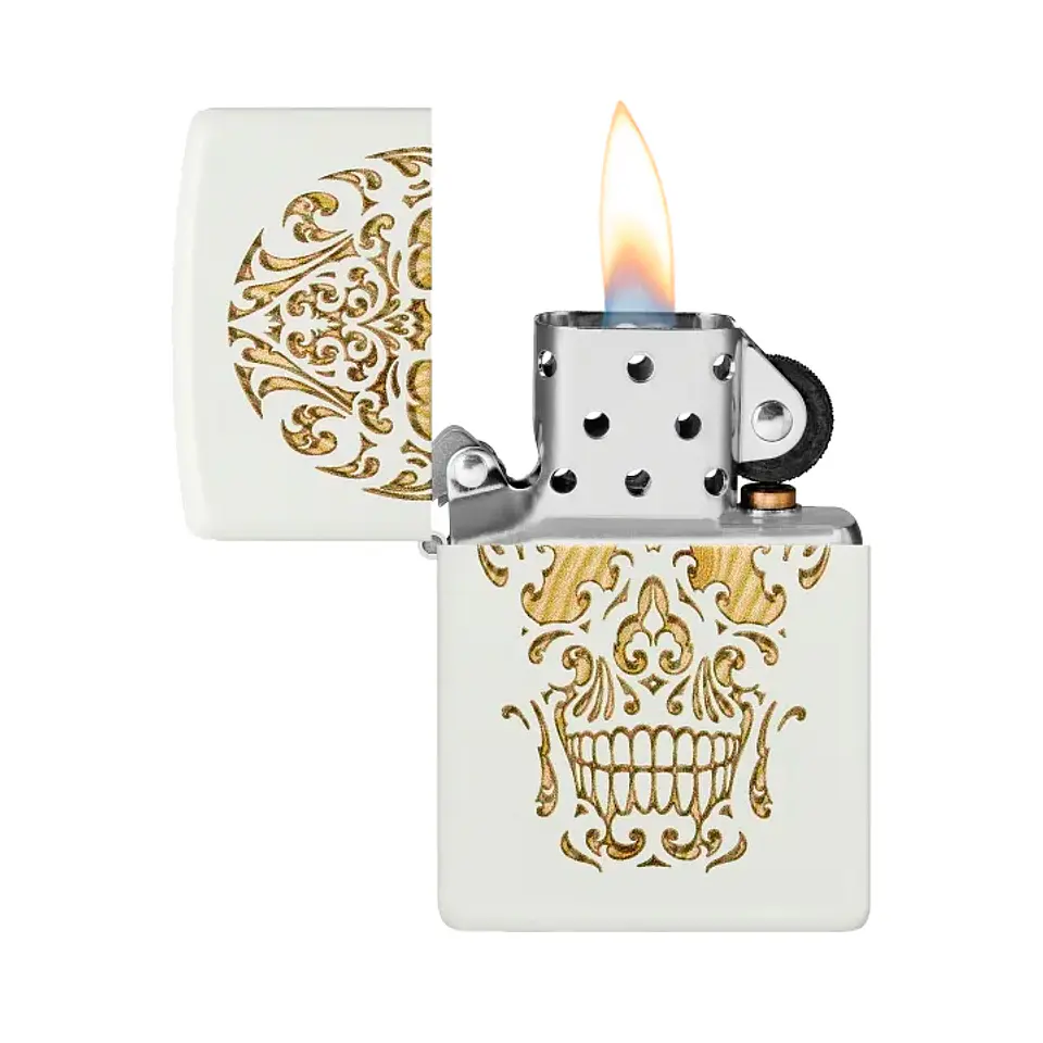 Encendedor Zippo Sugar Skull Design 2